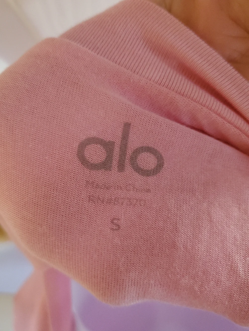Alo Cool Elements Tank in Flamingo Size Small